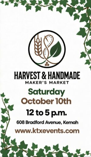10/10/2026 Harvest & Handmade Maker's Market